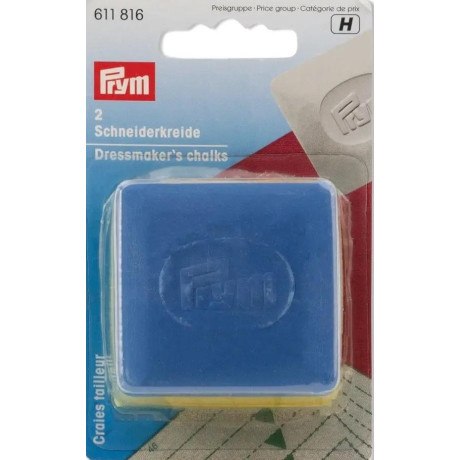 Tailors Chalk yellow/blue  (Prym) -  2pcs/card