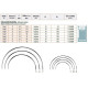 Mattress Needles Curved 6 (1,9x127) - 10pcs/envelope - 10envelopes/box