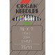 Industrial machine needles ORGAN TQx7 - 75/11 - 10pcs/card