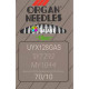 Industrial machine needles ORGAN UYx128GAS - 70/10 - 10pcs/card