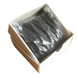 Špendlíky zavírací ocelové ECONOMY - 19mm - černé - 1728ks/krabička (sypané)