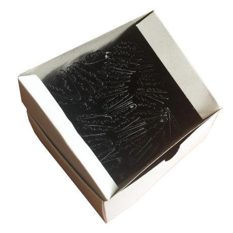 Safety Pins ECONOMY - 31mm - black - 864pcs/box (11/12 - in bunches)