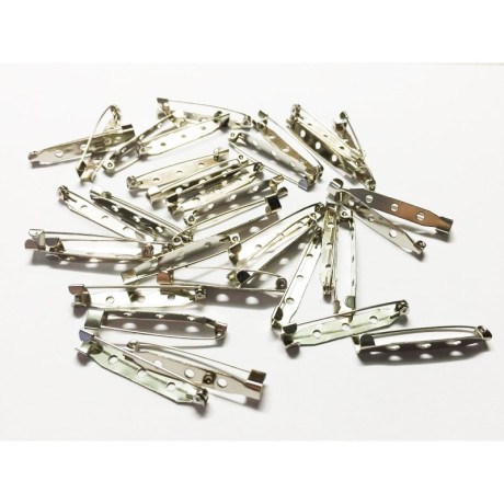 Safety Pins Brooch - 38mm - 1000pcs/polybag