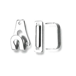 Steel Trouser Hooks 40396 - nickled - 1gros(144pcs)/box